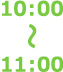 10:00～11:00