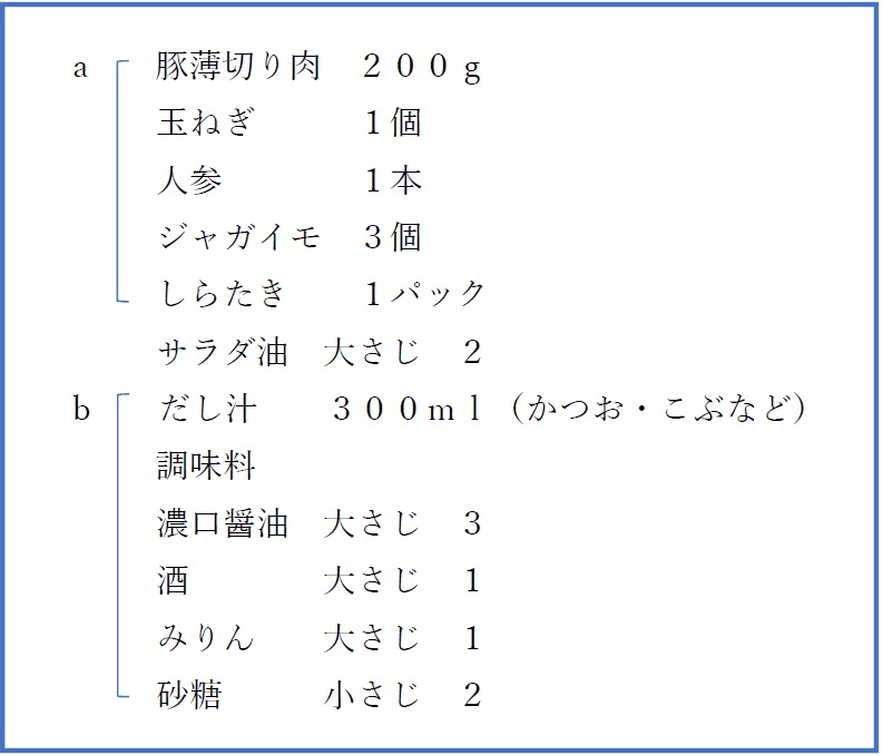 調理法